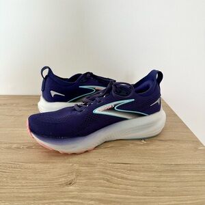 Brooks Glycerin 22 Running Shoes Women's Size 8.5 Navy Purple Like New